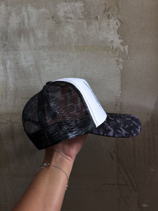 GRAY CAMO CAP
