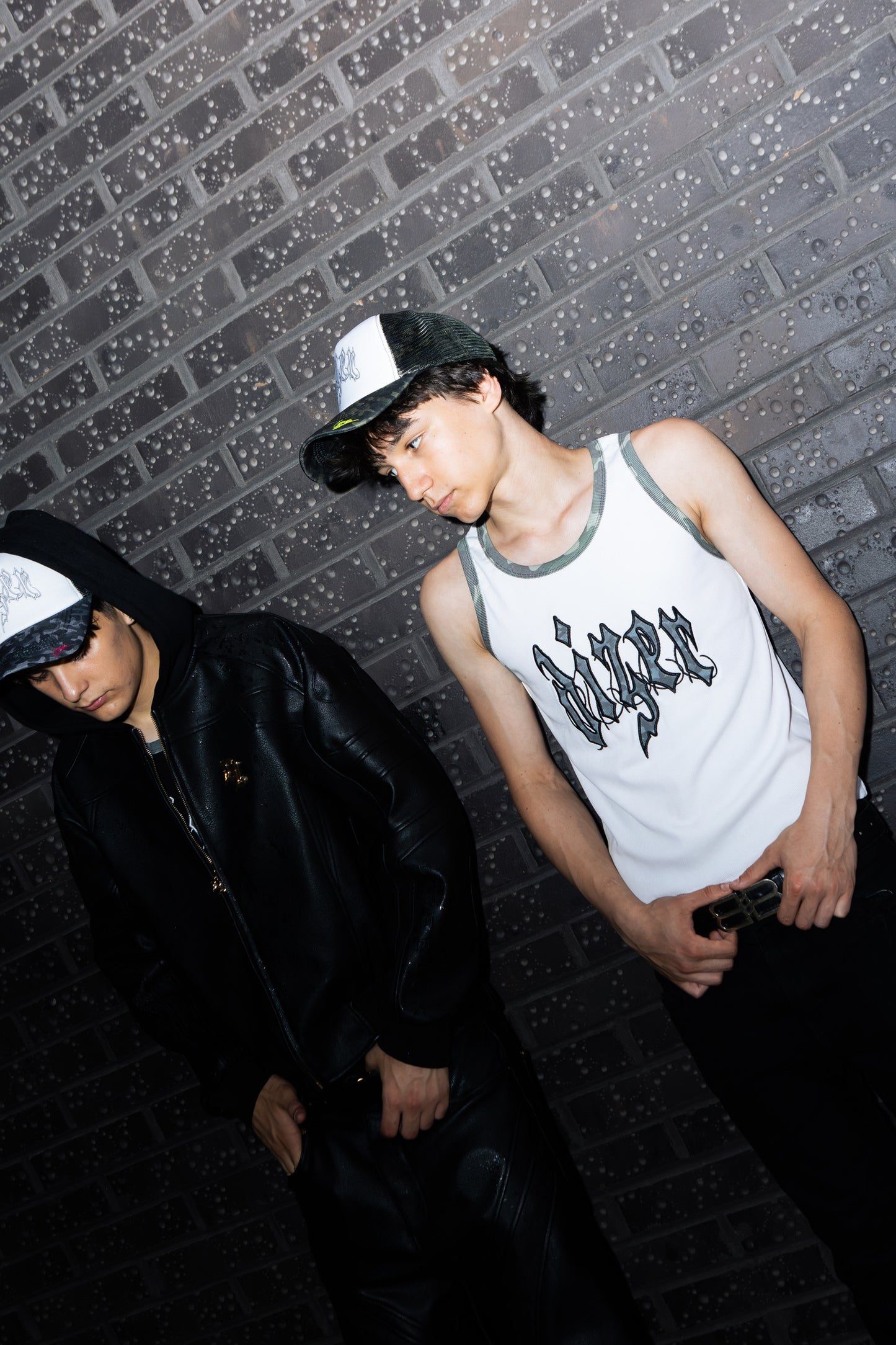 GREEN CAMO CAP