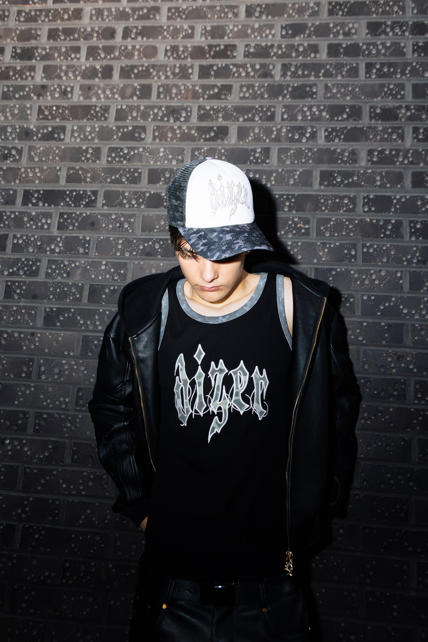 GRAY CAMO CAP