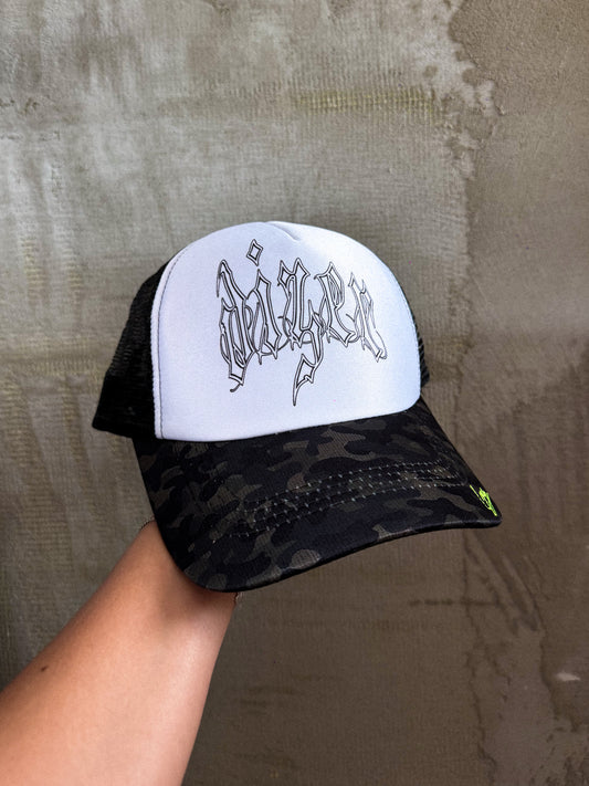 GREEN CAMO CAP